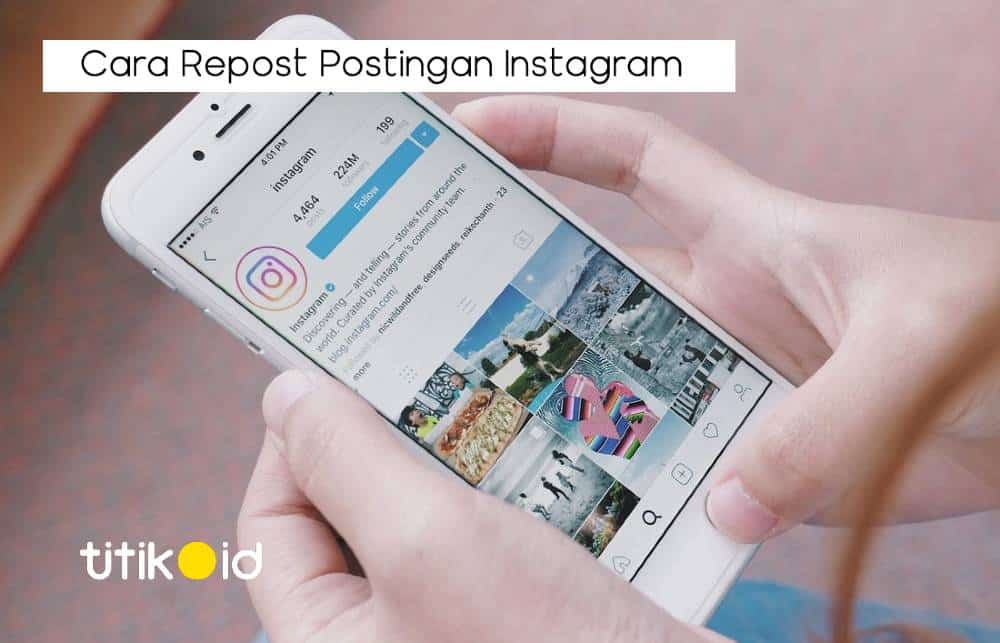bagaimana cara repost video di instagram terbaru