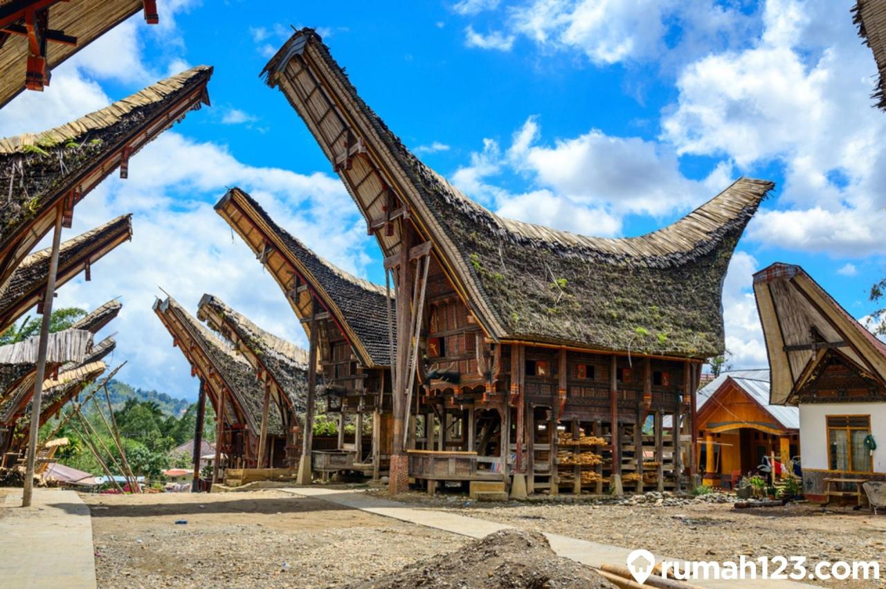 gambar rumah adat sulawesi utara terbaru
