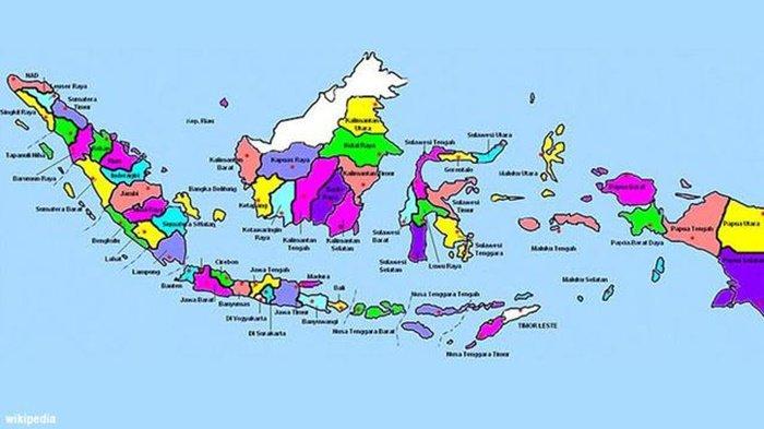 tabel 34 provinsi di indonesia terbaru