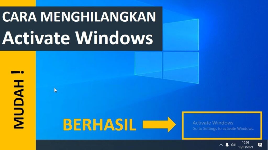 cara instal windows 10 tanpa cd dan flashdisk