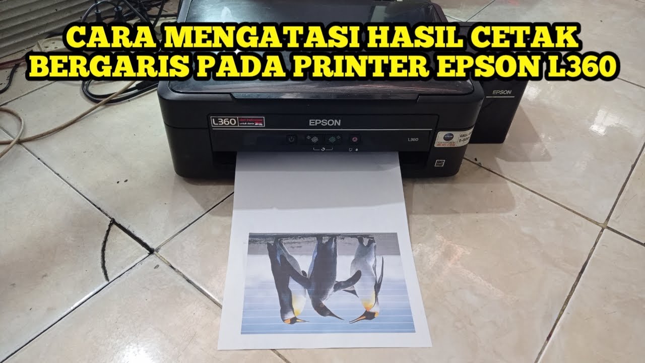 cara agar printer tidak bergaris