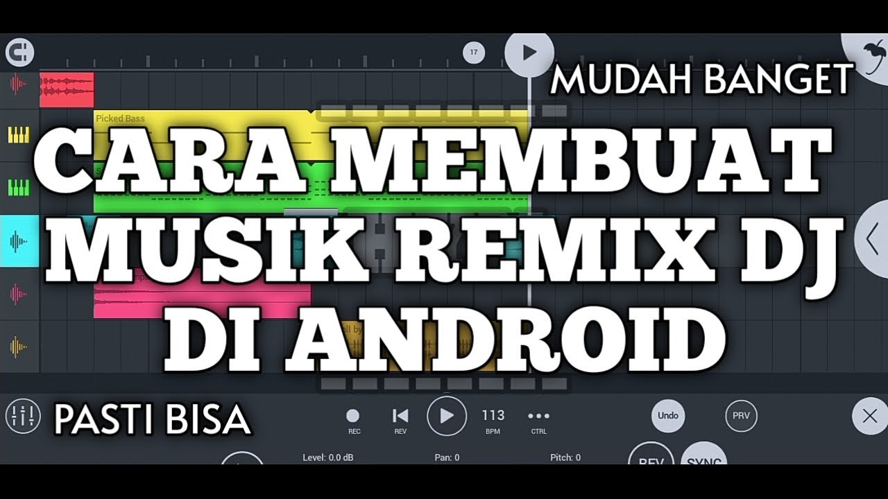 cara membuat musik remix di android