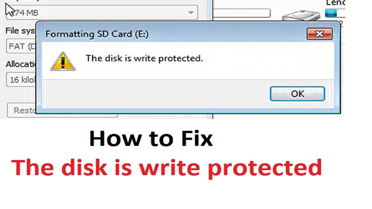 cara format sandisk write protected terbaru